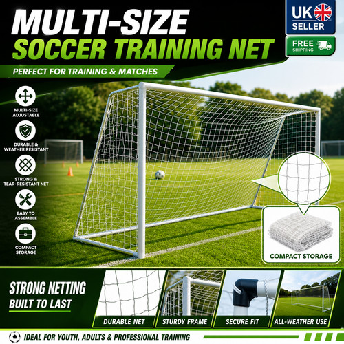 Replacement football goal net - replacement,