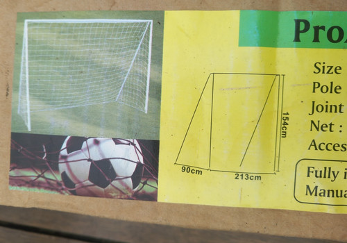 Football goal replacement - replacement, net