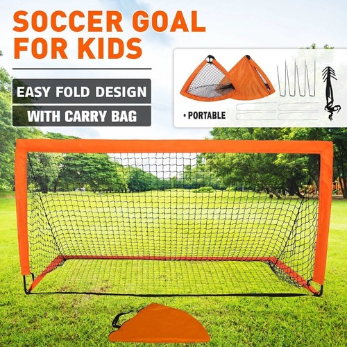 Soccer goal net set - set, portable