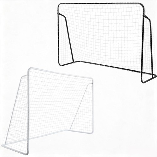 Football goal with thick - football, all
